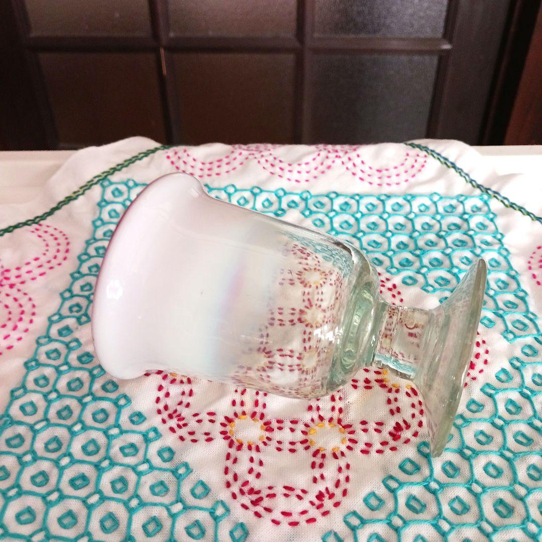 大正ガラス ピンクレッドセット 氷カップと氷コップ