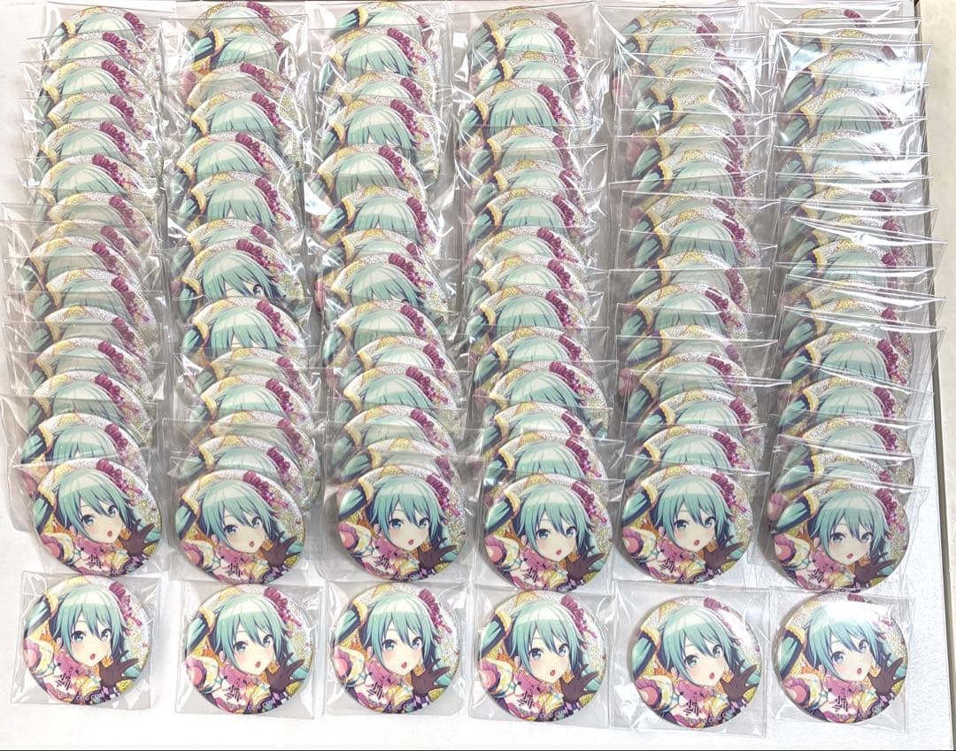 プロセカ　ミク　缶バッジ　16A