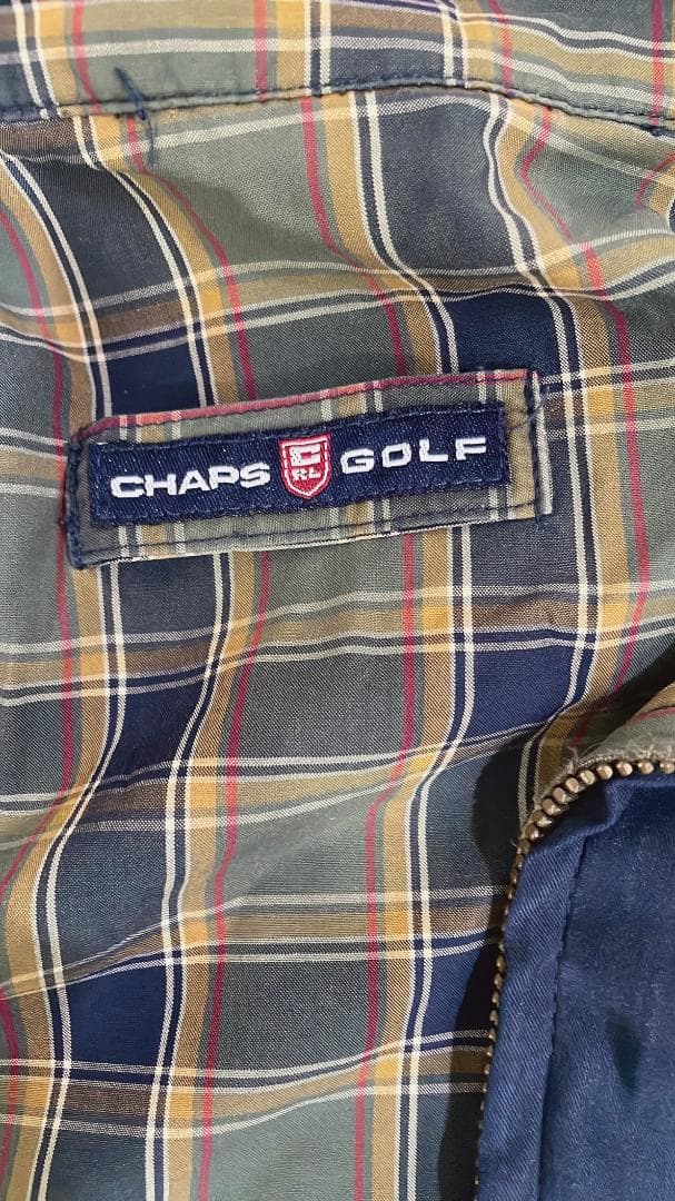 古着 90年代 ラルフローレン CHAPS GOLF　スポーツジャケット M