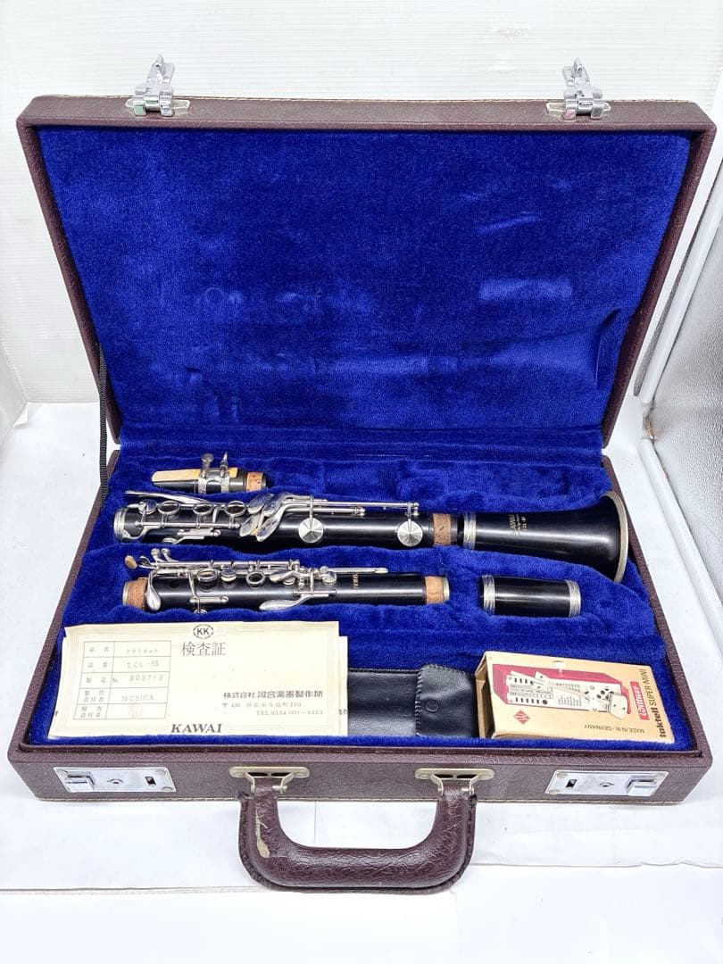 KAWAI クラリネット ECL-85 河合楽器製作所 リード メトロノーム