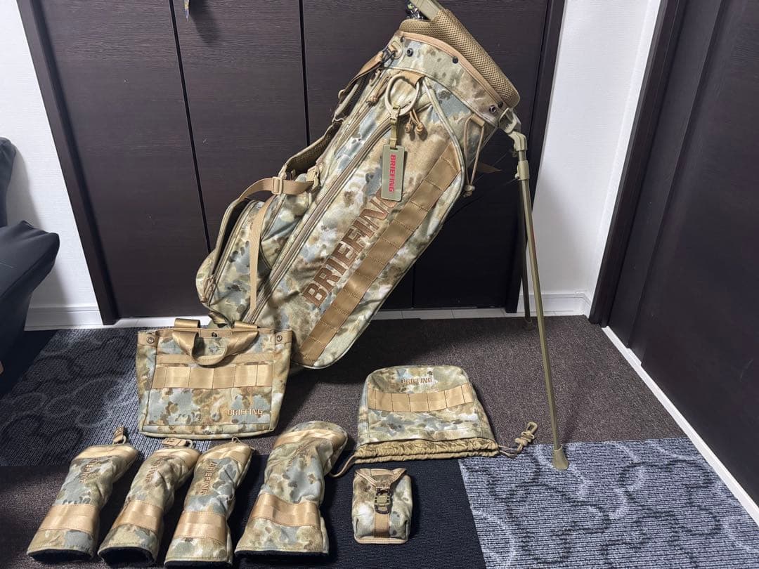 BRIEFING　キャディバッグ セット