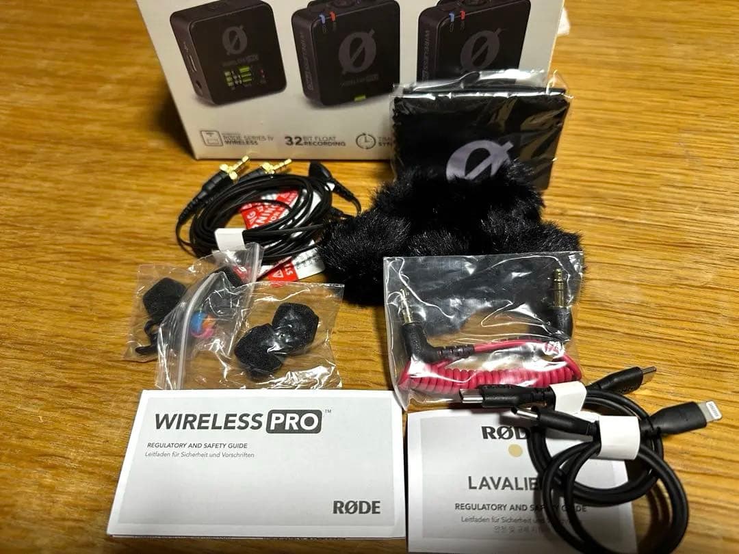 RODE WIRELESS PRO ワイヤレスマイク未使用に近い 動作確認のみ