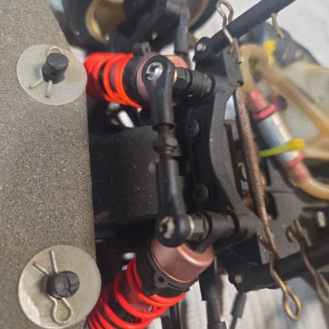 ジャンク長期保管　エンジン不動　ムゲンプライム１０/１　エンジンカーシャーシ