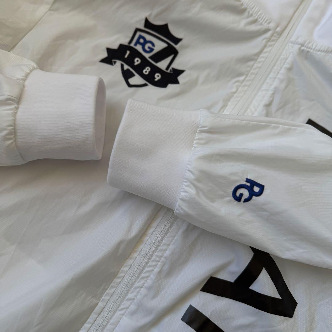 美品　パーリーゲイツ　ジャケット　ブルゾン　白　M〜L相当　スニード　4 ゴルフ