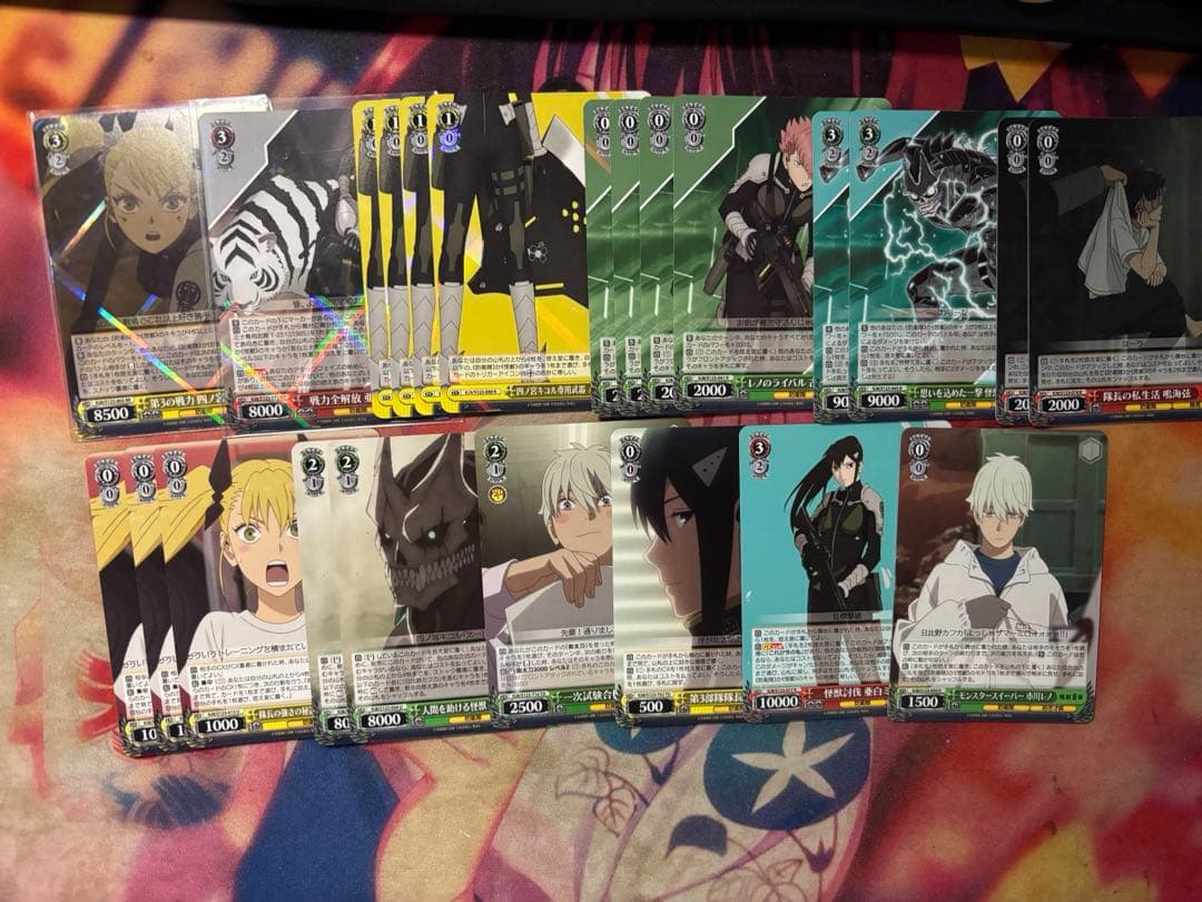 値下げ可能　ヴァイスシュバルツ　怪獣8号 デッキ パーツ付き