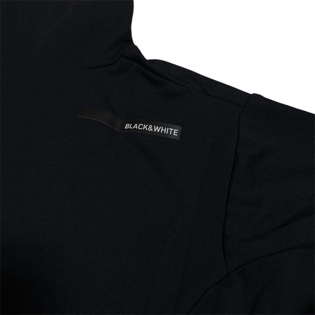 BLACK&WHITE ブラック ロンT 美品