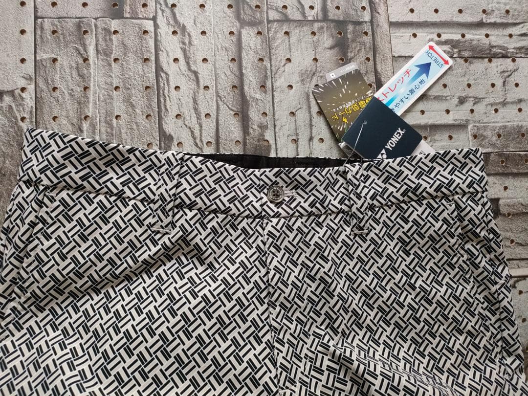 ヨネックス ゴルフ メンズノータックパンツ　オートミール　76