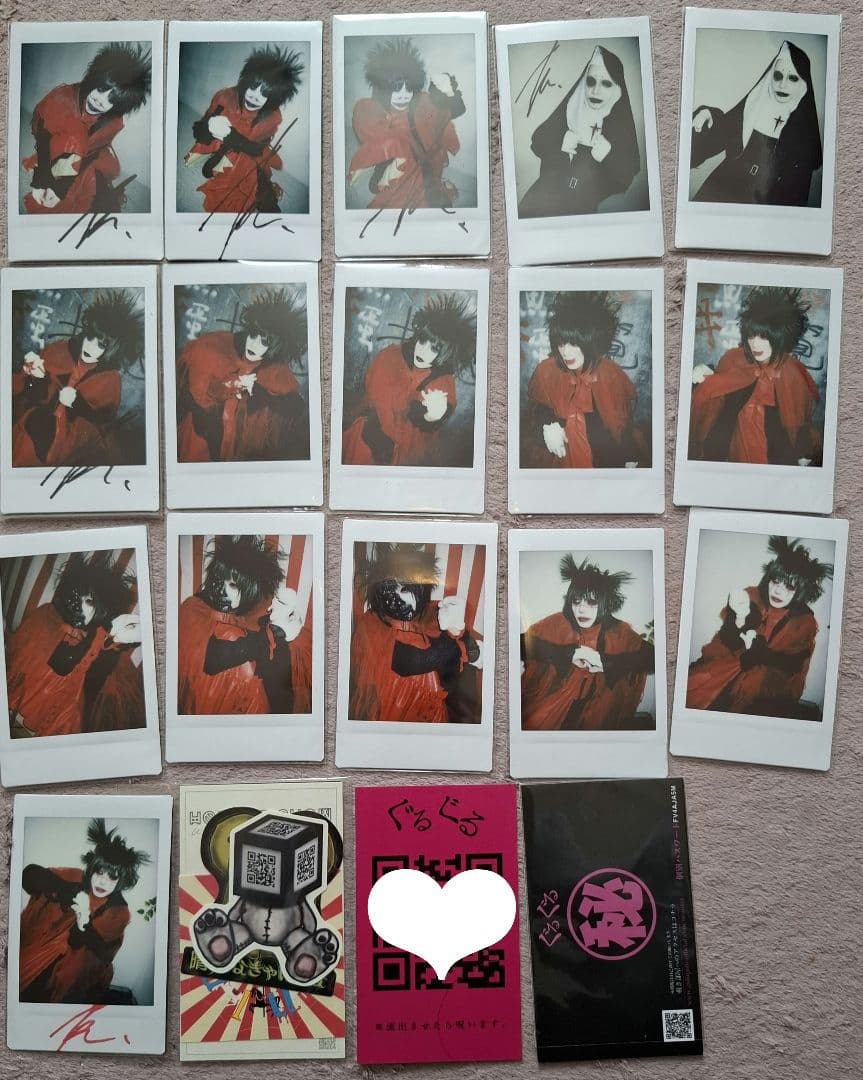 哀 チェキ+カード+シール+チェキホ (ex.guruguru哀と凛人の無所属)