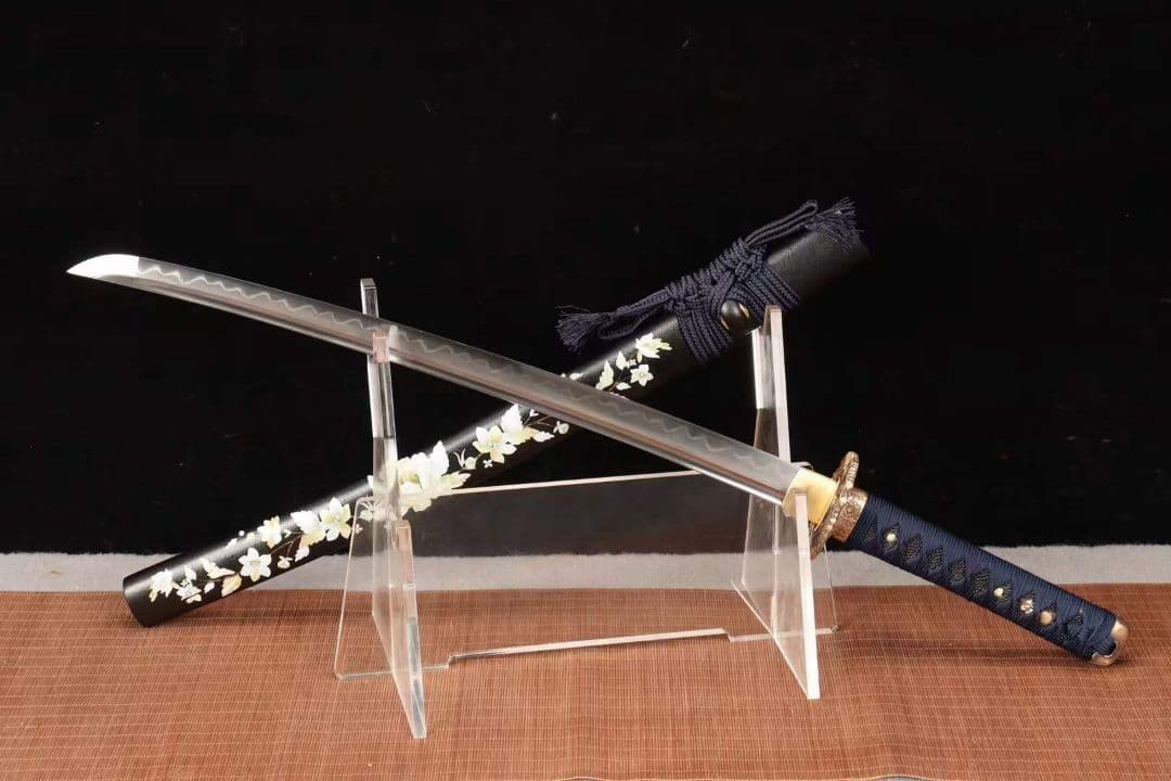 【武士協差一花魁】武具　刀装具　日本刀　模造刀 居合刀  肋差   短刀