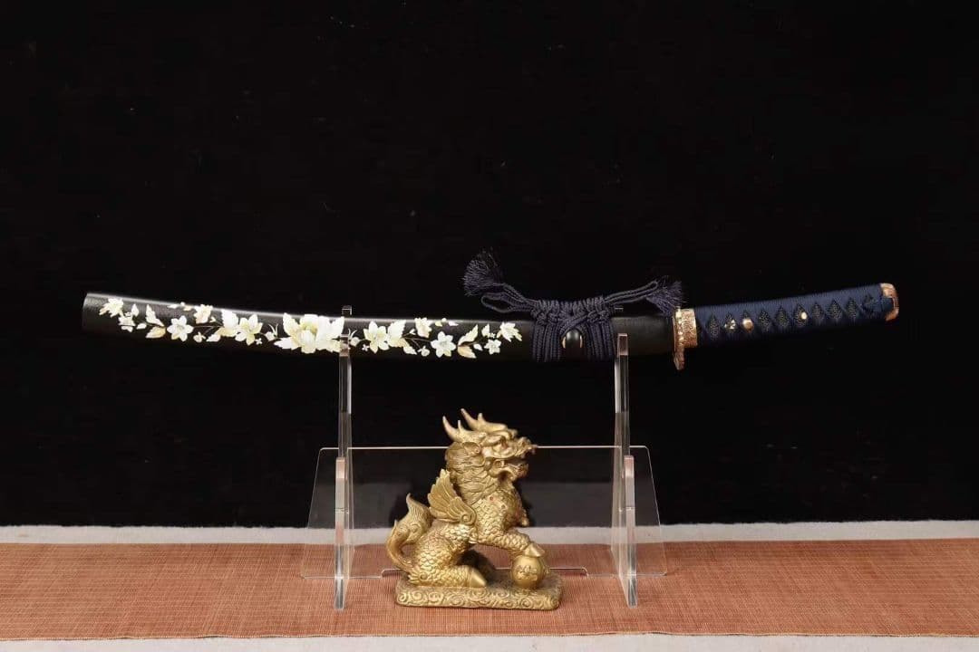 【武士協差一花魁】武具　刀装具　日本刀　模造刀 居合刀  肋差   短刀