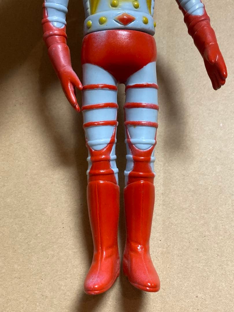 万創　ジャンボーグエース　当時物　美品　昭和レトロソフビ