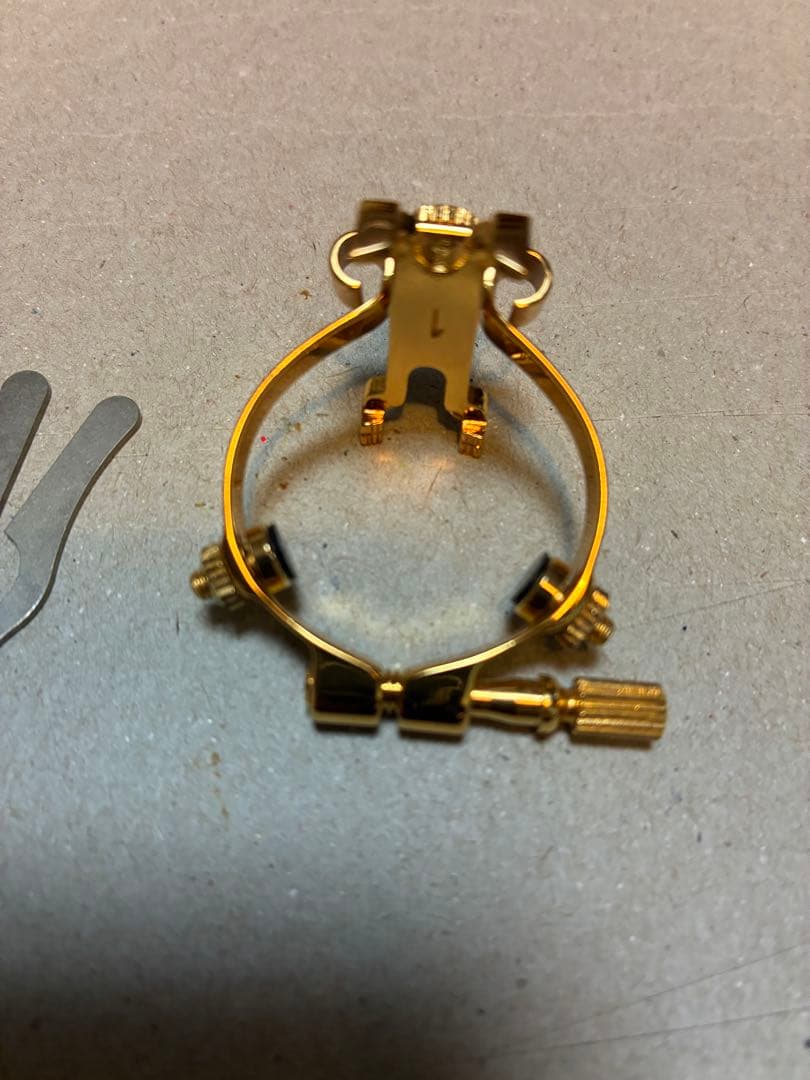 JVL Sound クラリネットリガチャー 24金メッキ