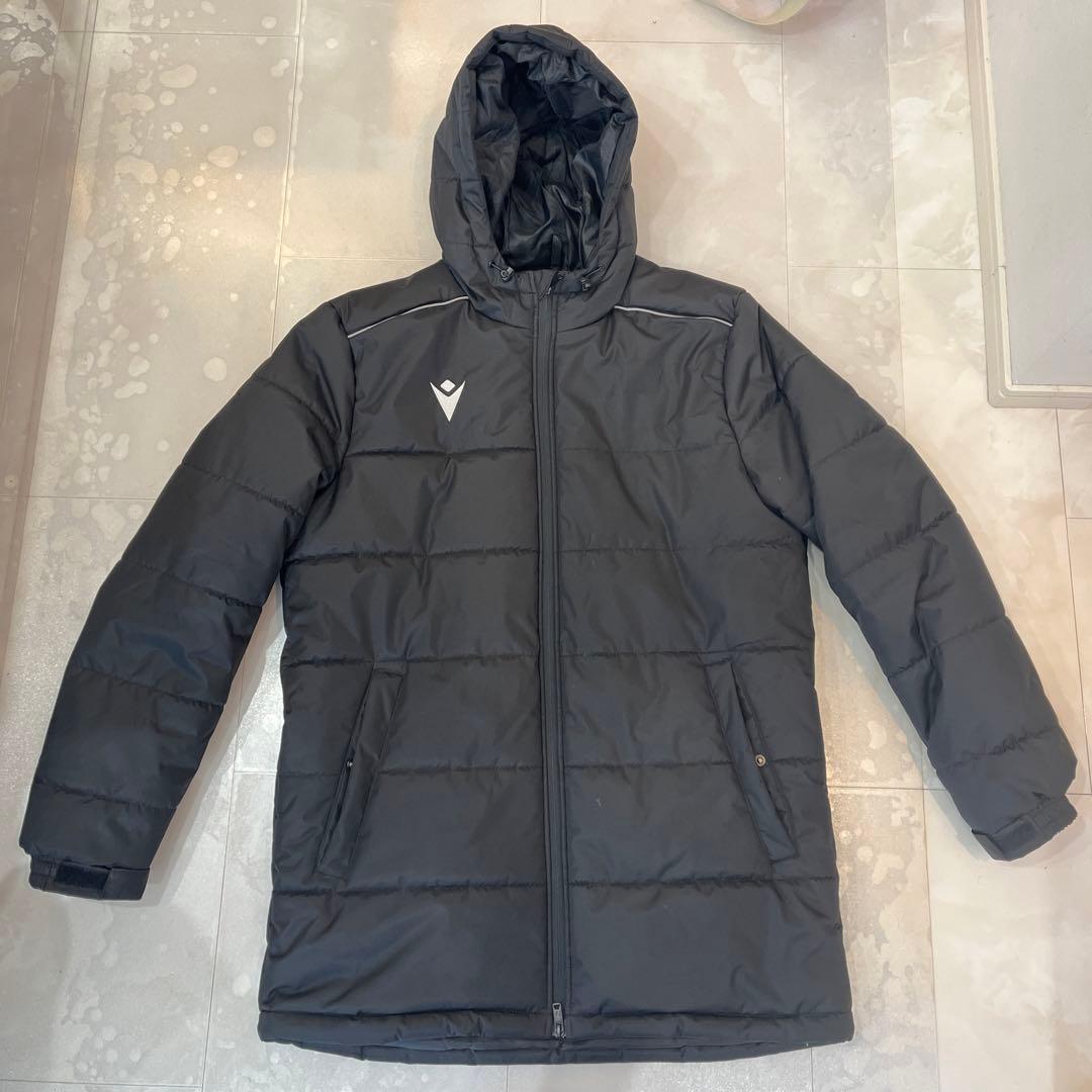 MACRON マクロン ハーフベンチコート フード付き　高品質　1度使用のみ