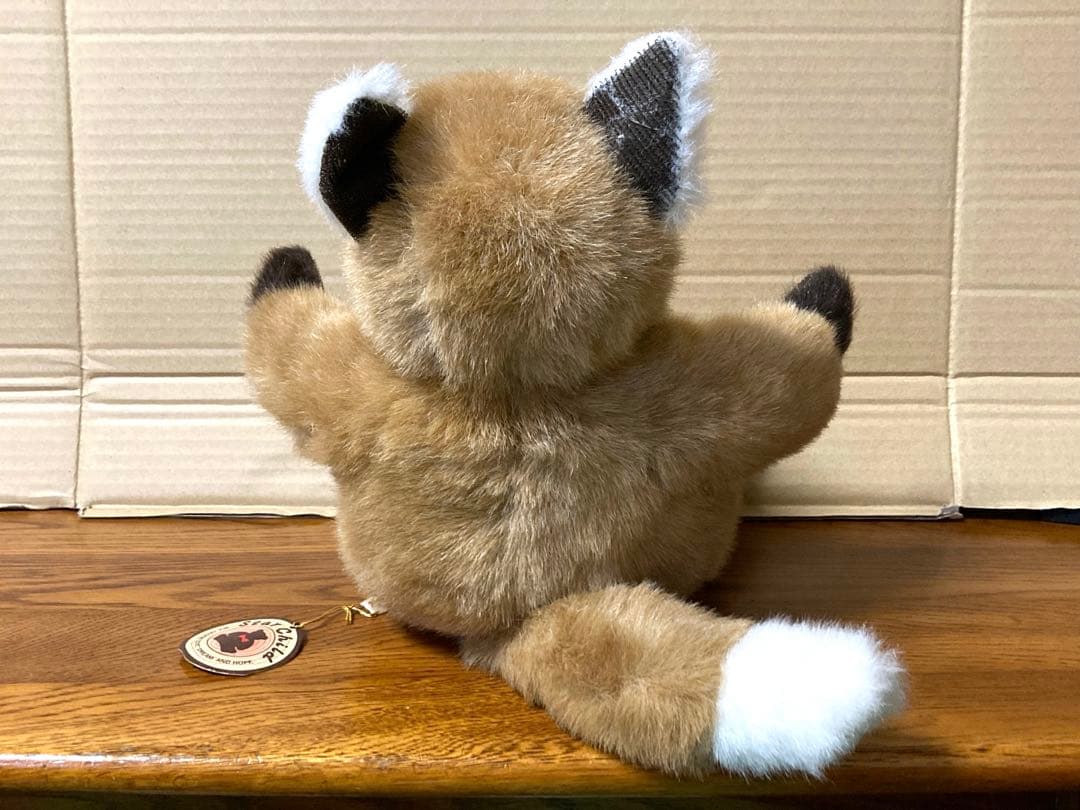 新品 80年代 ビンテージ 日本製 スターチャイルド キツネ 狐 ぬいぐるみ