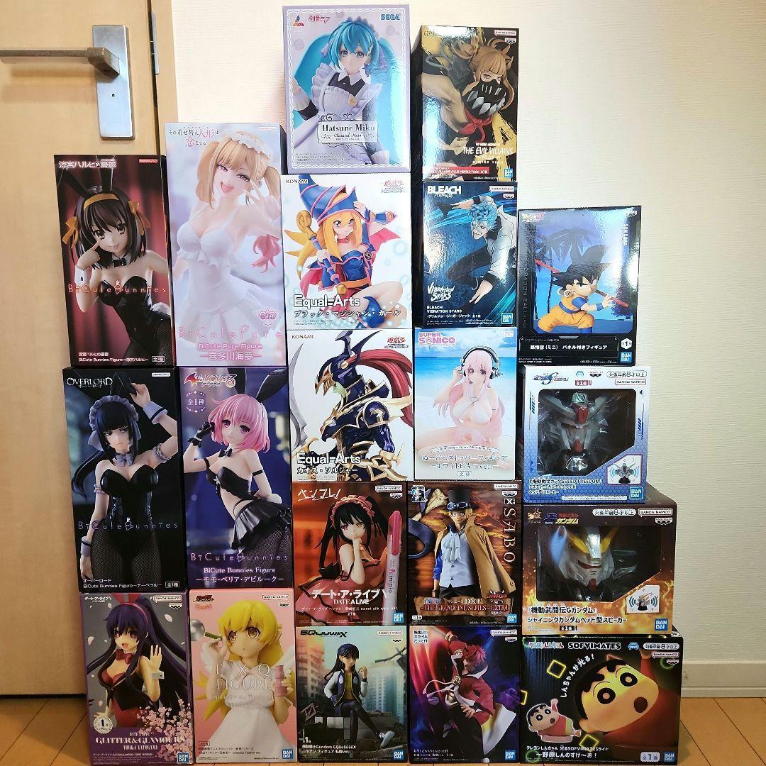 フィギュア　まとめ売り　着せ恋　ハルヒ　モモ　初音ミク　そに子　遊戯王　ヒロアカ