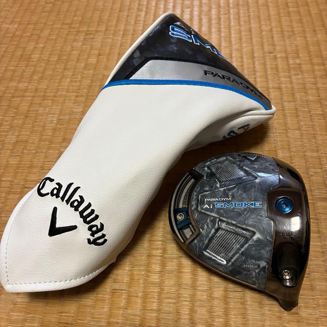 キャロウェイ パラダイム Ai SMOKE MAX 10.5 ヘッド単品 中古品
