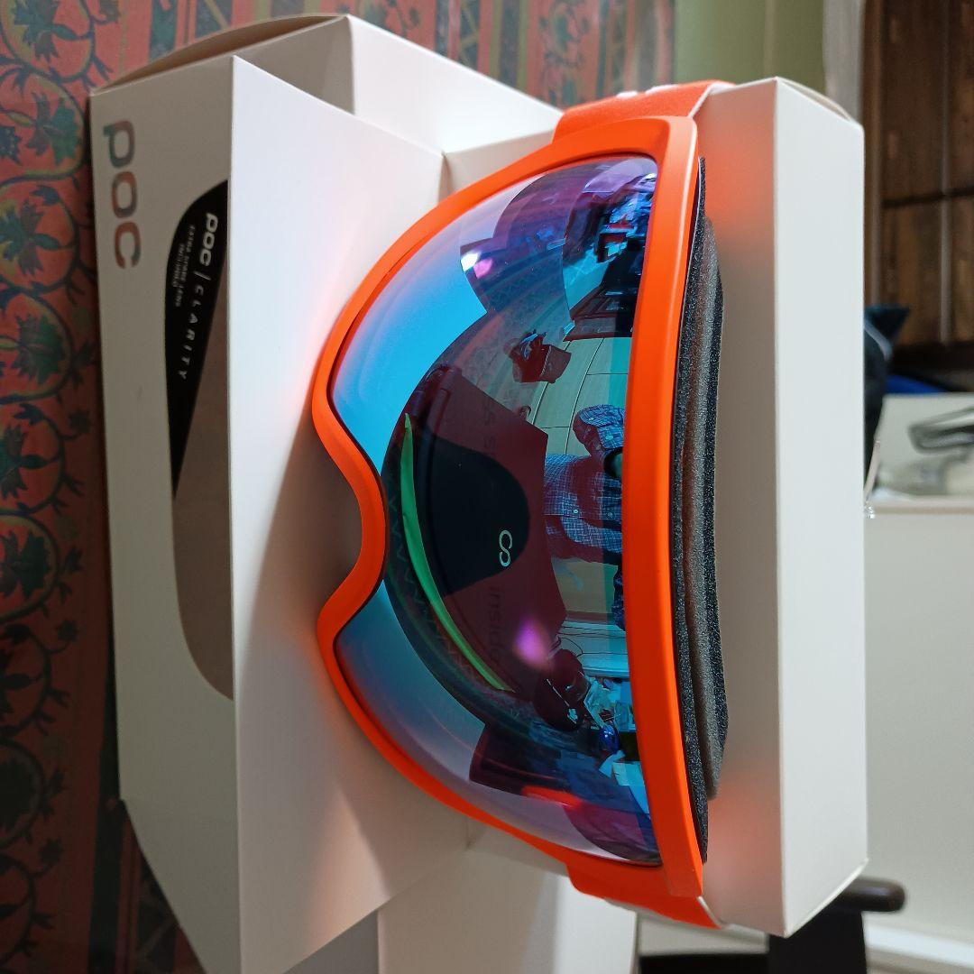 POC Fovea Clarity Comp ゴーグル オレンジ/ブルー