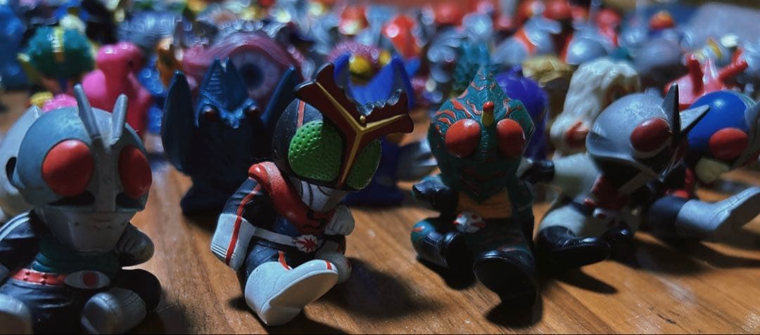 特撮ソフビまとめ売り/指人形まとめ売り