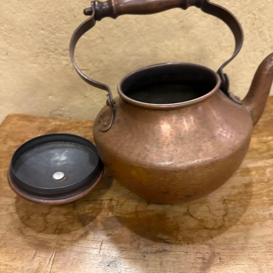 銅製　やかん　アンティーク　made in Germany