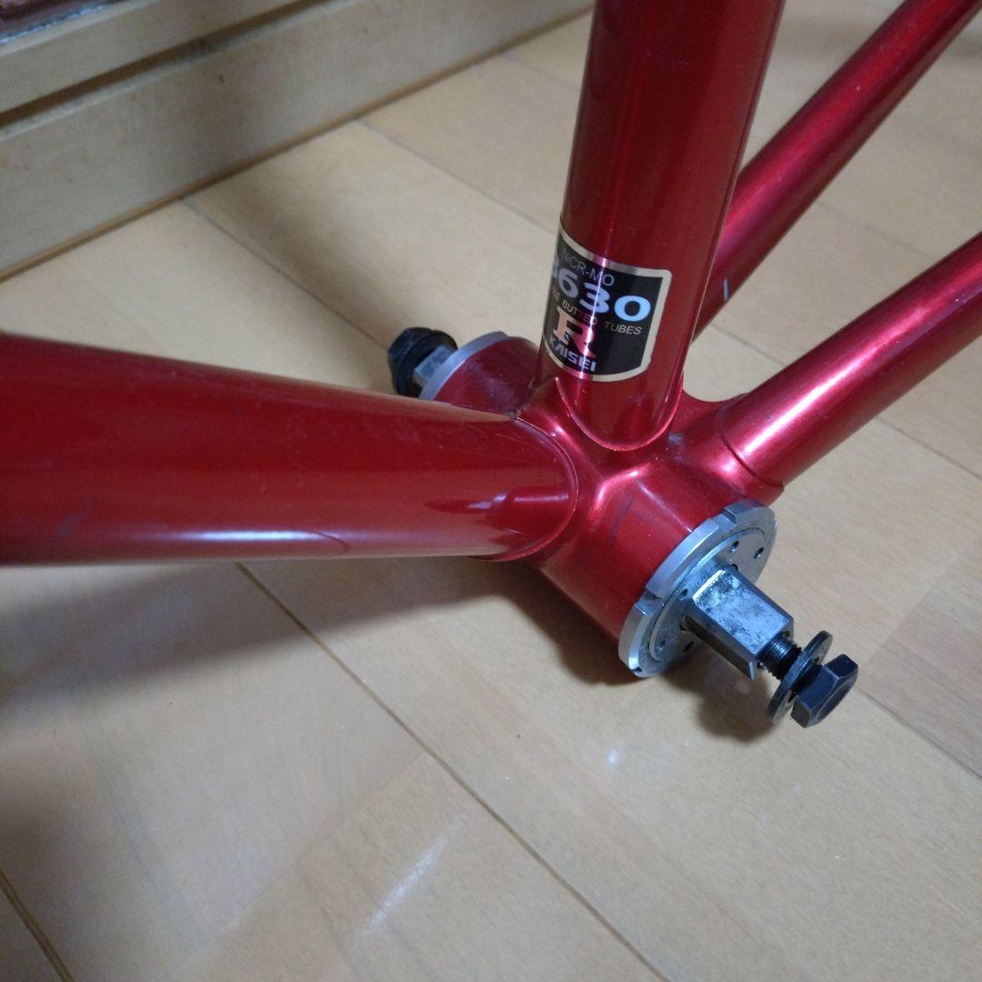 大きめ！Panasonic 競輪　NJS認定 フレーム レッド