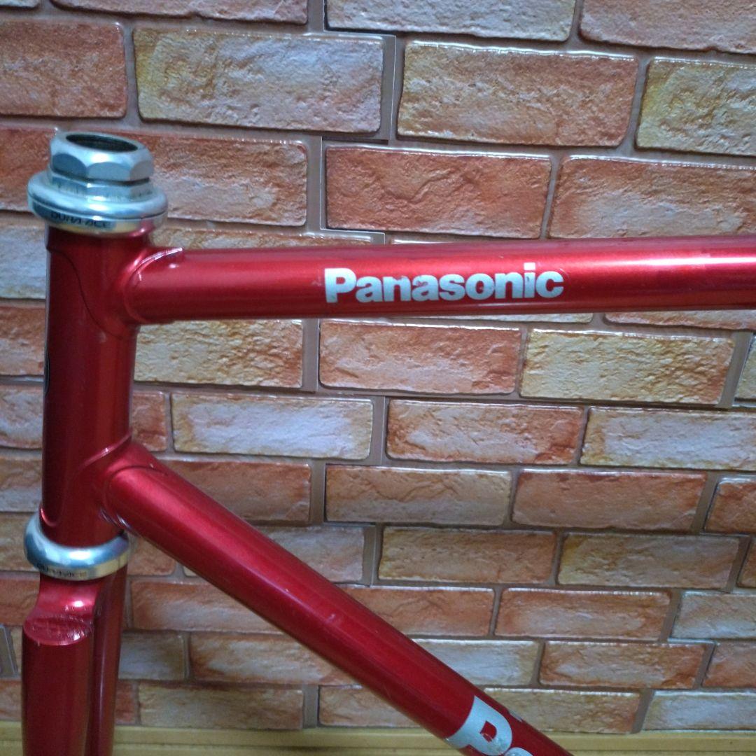 大きめ！Panasonic 競輪　NJS認定 フレーム レッド