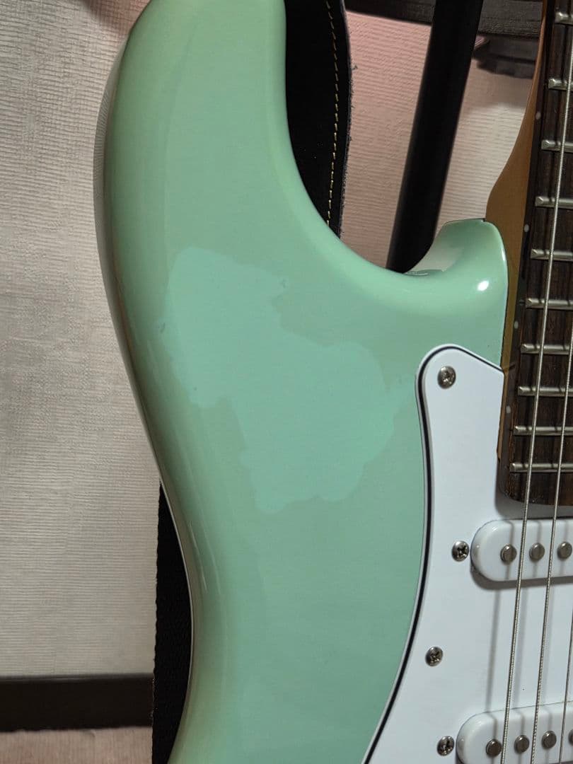 S.Galaner　ストラトキャスター エレキギター ミントグリーン