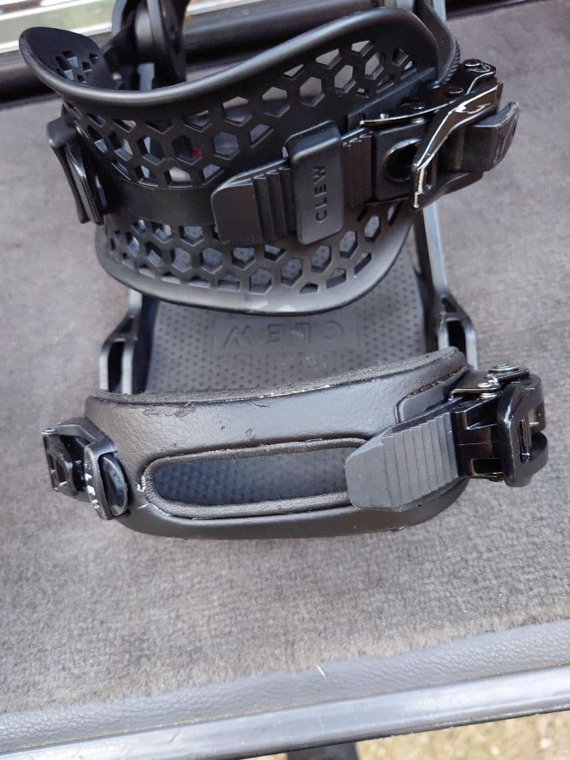 Morishima専用 CLAY スノーボードビンディング ブラック 中古品