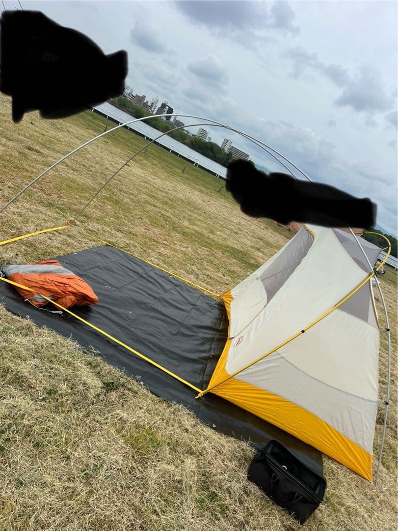 ビッグアグネス　ワイオミングトレイル2 テント　フットプリント付き