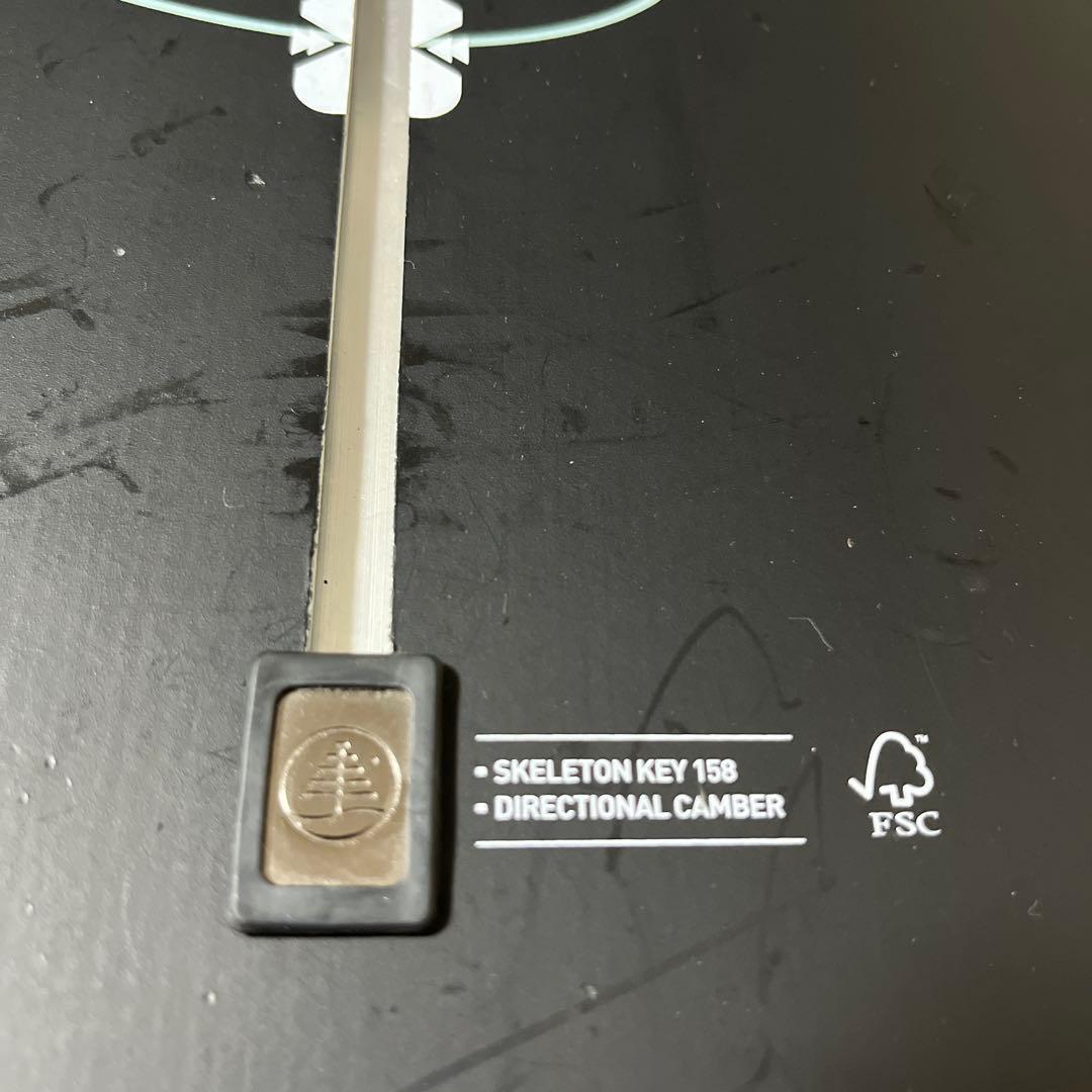 BURTON SKELETON KEY 158cm パウダー フリーライド