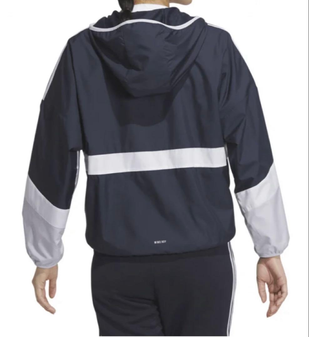 adidas 上下セット(M/S) ネイビー　ウィンドブレーカー