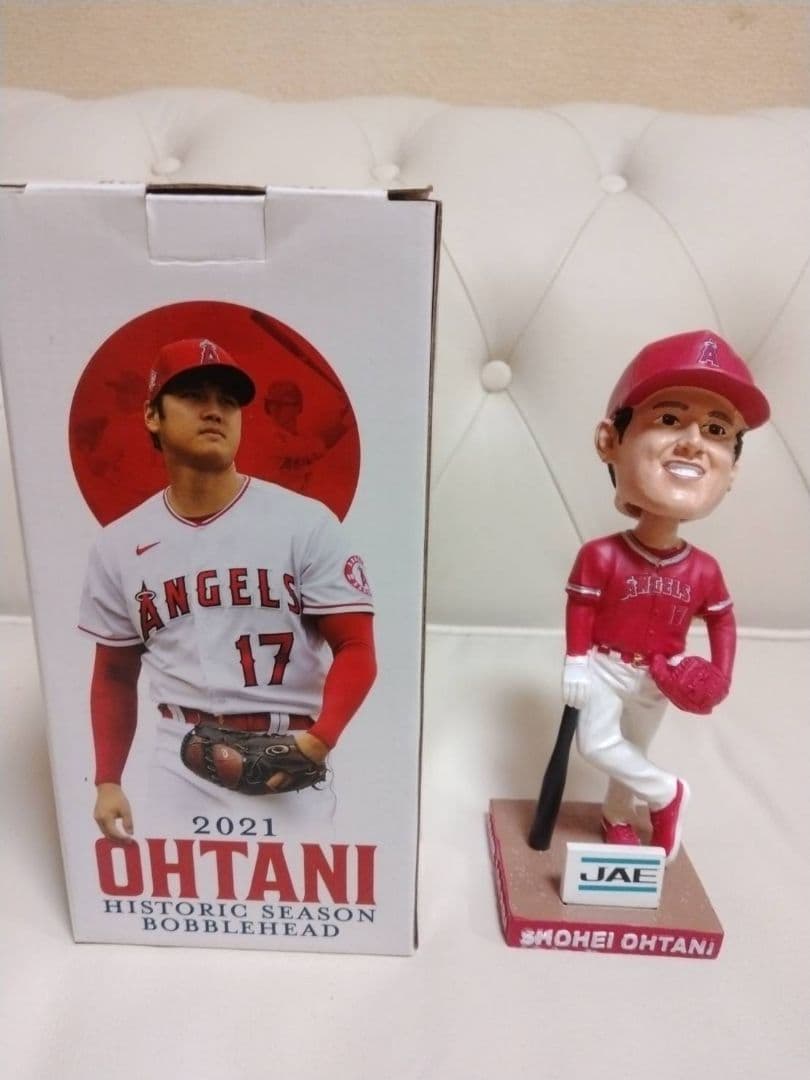 プレミア.大谷翔平.首振り人形2021