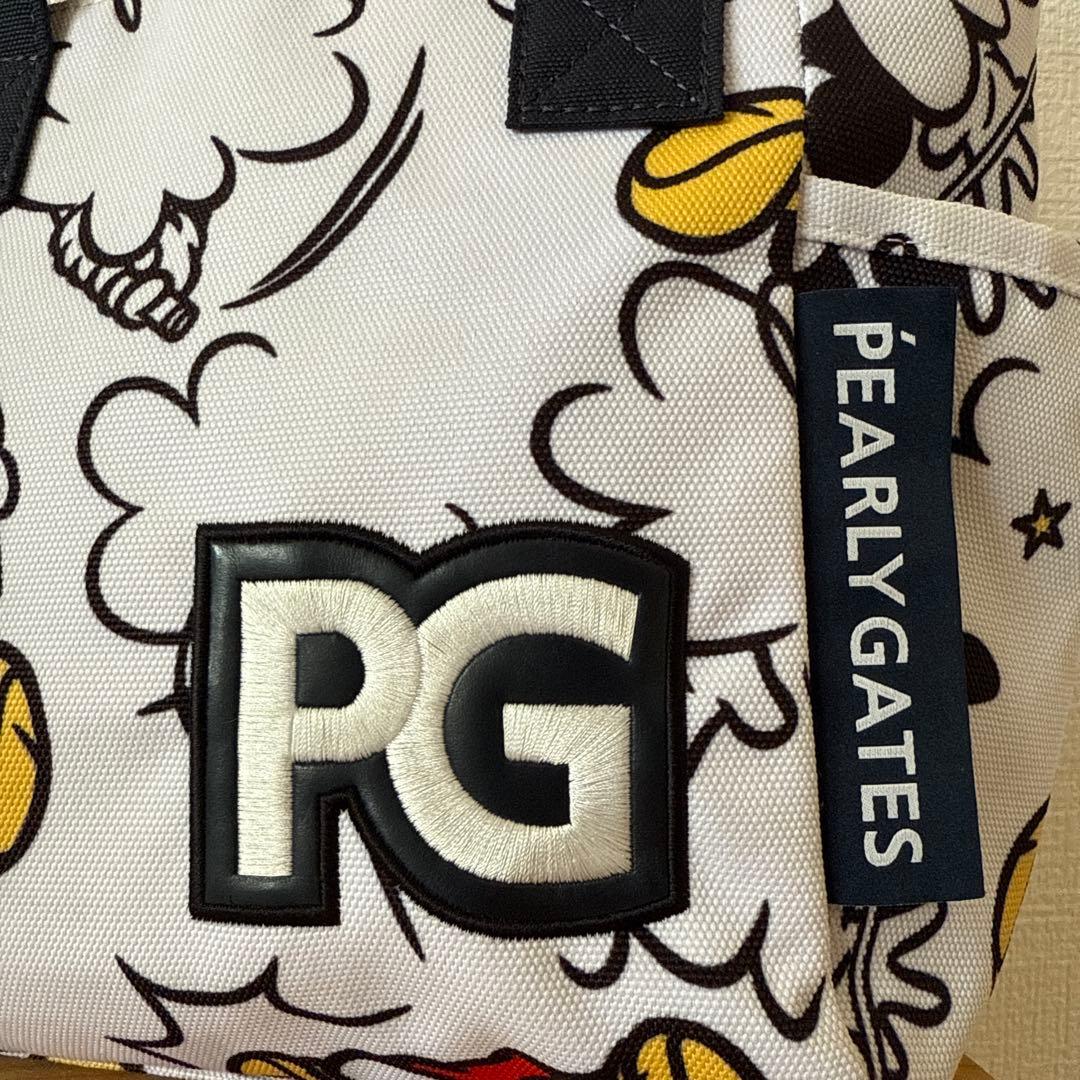 【限定コラボ】パーリーゲイツ　カート バッグ トート ロッカー バック ミッキー