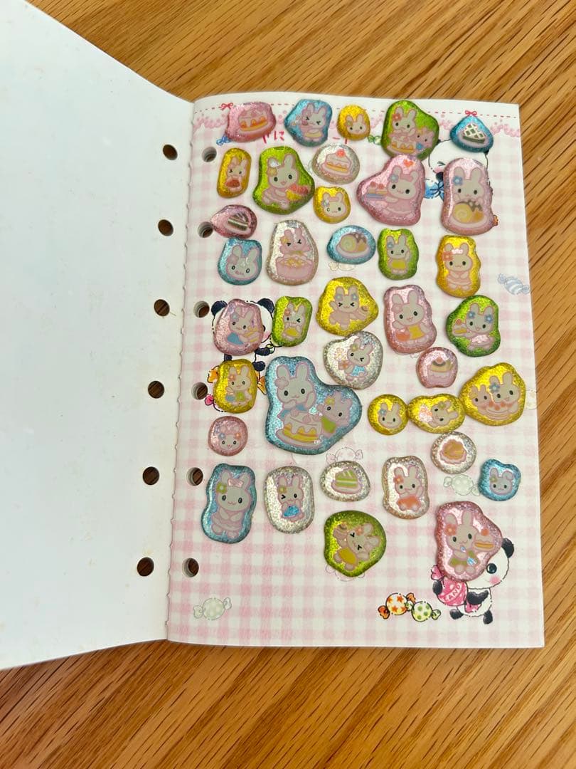 平成レトロ　当時物　シール帳　コットンぱんちゃん　ハムちゃんズワールド　希少