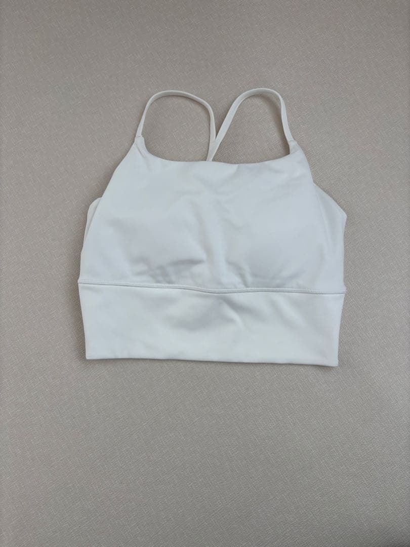 lava sukara リブカシュクールトップス　ライトブラウン ピラティス