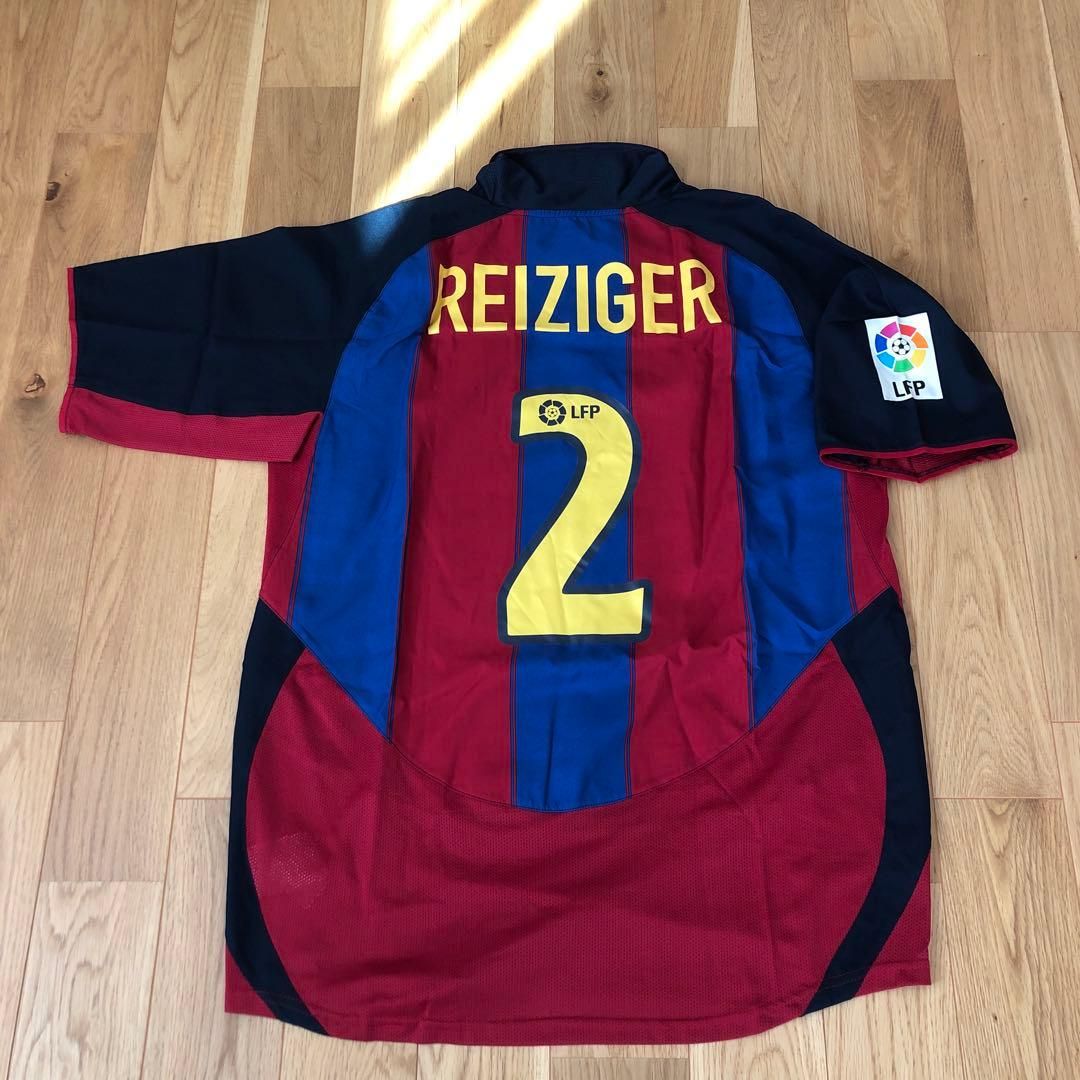 バルセロナ　レイジハー選手支給ユニホーム　バルセロナ選手サイン入り