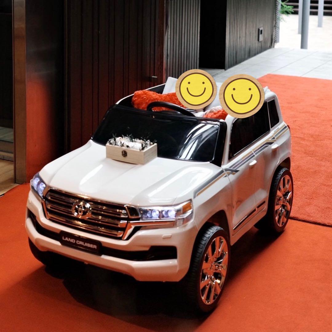 乗用ラジコン トヨタ ランドクルーザー 2人乗り