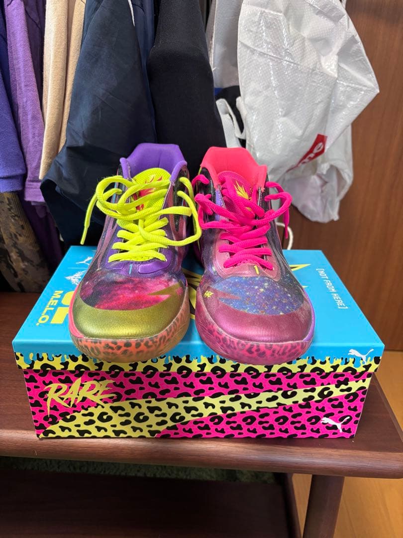 MELLOW バスケットシューズ カラフル