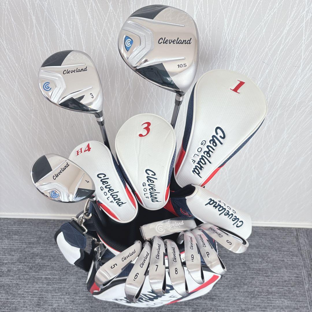 超豪華❗Cleveland/クリーブランド★初心者用 メンズ ゴルフセット