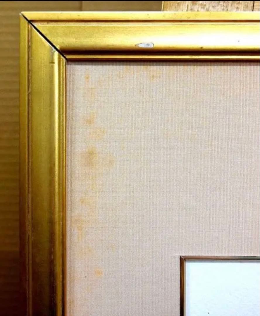 肉筆原画！ 橋本不二子 人気水彩画家 赤い薔薇？ 花瓶に入った花の絵画です