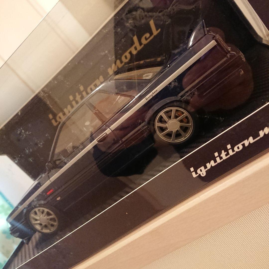 【1/18】 日産 スカイライン  トミーカイラ M30 Blue Black