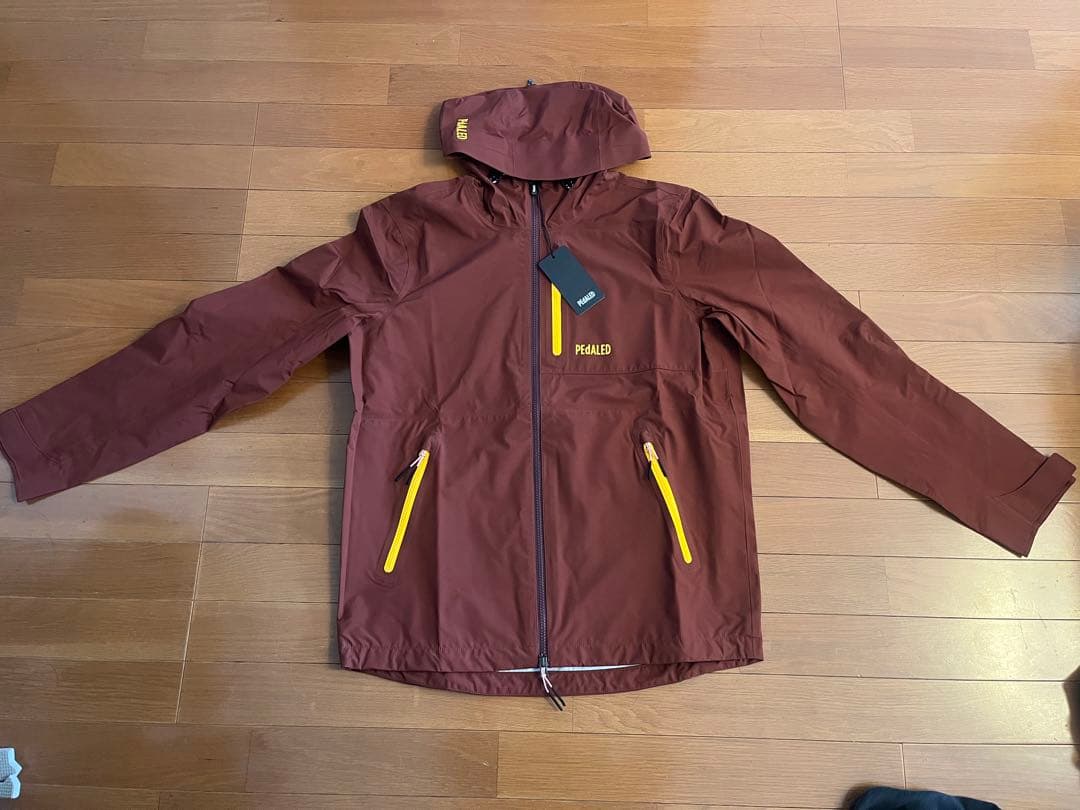 PEdALED ODYSSEY SHELL JACKET（DARK RED）