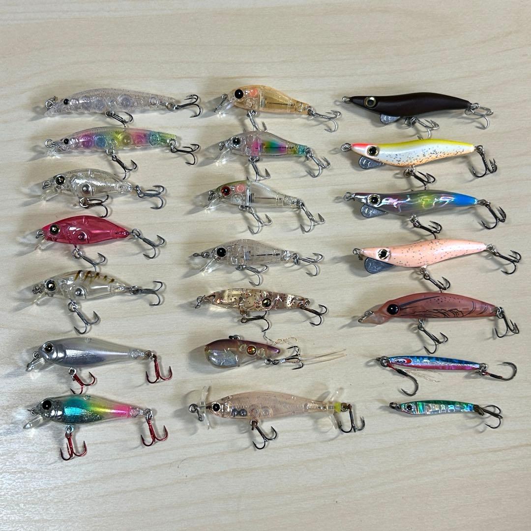 【人気】　メバリング　アジング　ライトゲーム　　ハードルアー　プラグ　詰合せ