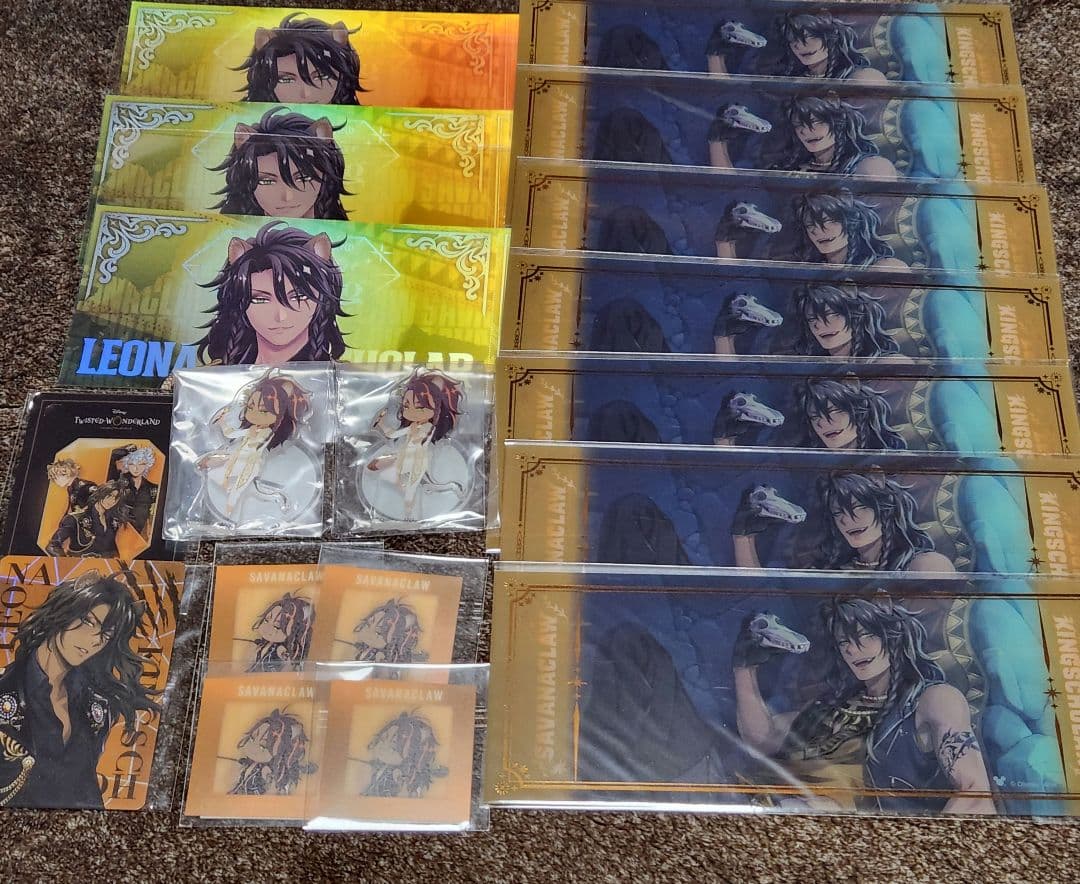 ツイステブレイジングジュエル、寮服、クリアカードレオナまとめ