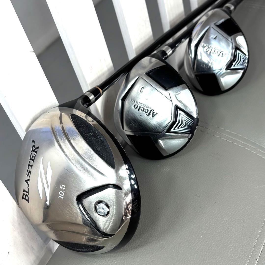 本格派 メンズゴルフクラブ 13本 フルセット NIKE キャディーバック 豪華