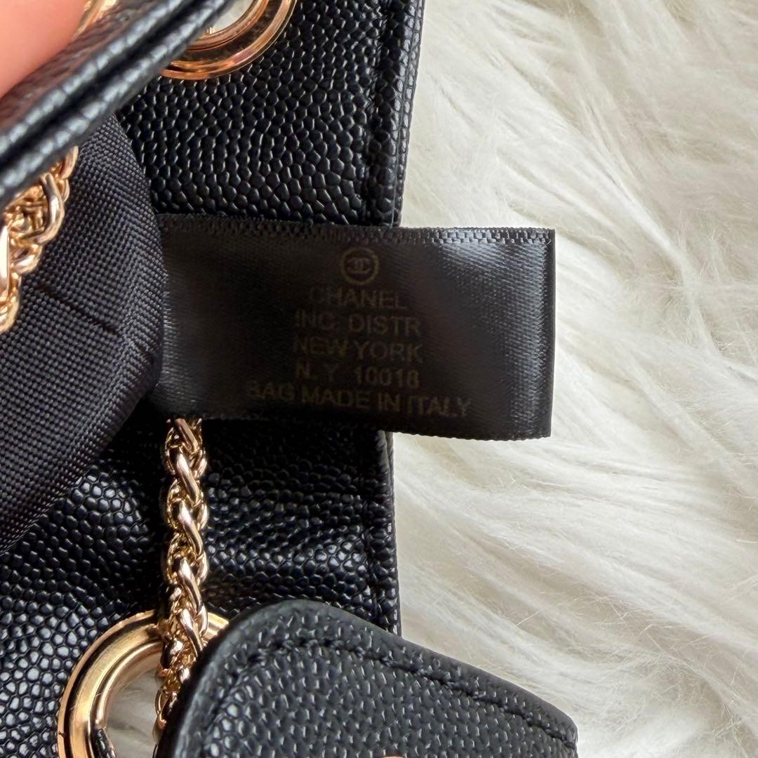 【新品未開封】CHANEL MAKEUP キルティングゴールドチェーン 2way