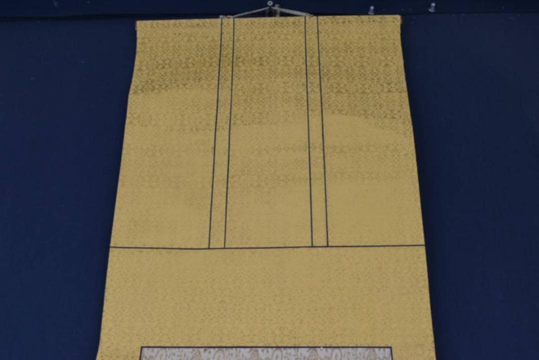 【真作】泰山任超/静岡県秋葉寺9世/円相/日出乾坤輝/掛軸☆宝船☆AA-954