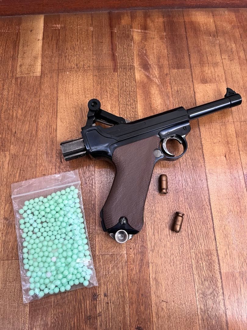 東京マルゼン　ルガーＰ08 キットタイプ　エアーソフトガン