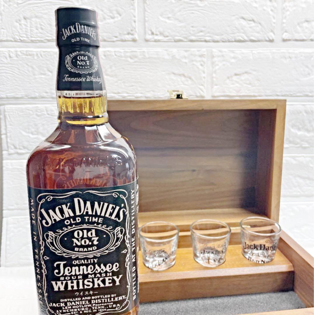 ジャックダニエル、専用BOXグラスセット