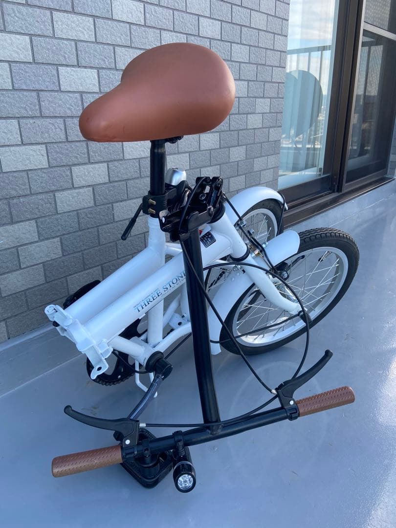 折りたたみ自転車16インチ/ホワイト