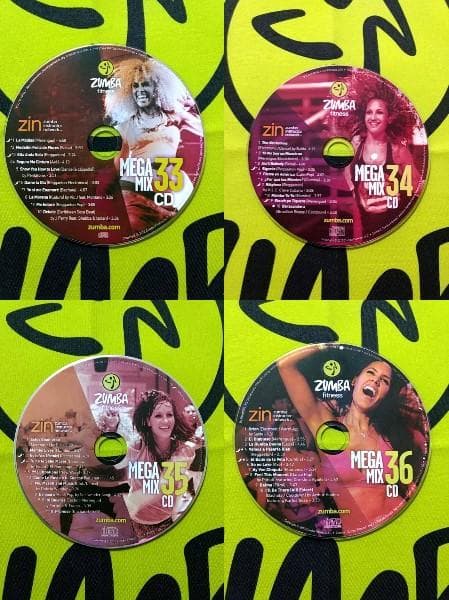 ZUMBA　ズンバ　MEGAMIX21～MEGAMIX50　CD　30枚セット